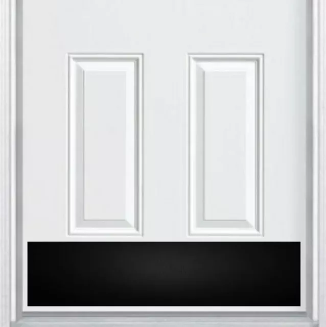 Door Kick Plate | Anodized Aluminum - Multiple Sizes, Finish Colors, & Mounting