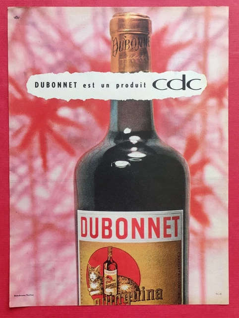 Publicité ancienne dubonnet années 30 - Collection