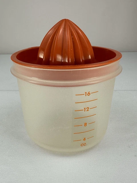 Tupperware Zesteur à Agrumes Orange - 16cm Lave-Vaisselle Safe