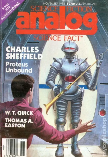 Analog Science Fiction/Science Fact Vol. 108 #11 VG 1988 Stock Image Low Grade