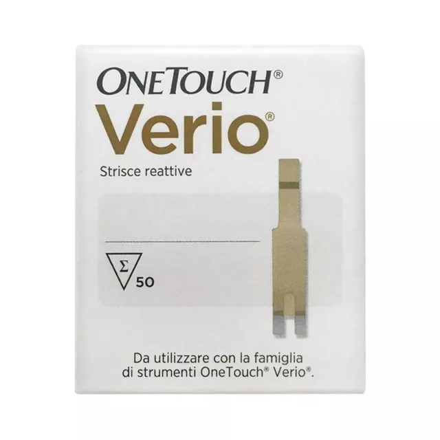 JOHNSON & JOHNSON one touch verio 50 blood glucose testing strips