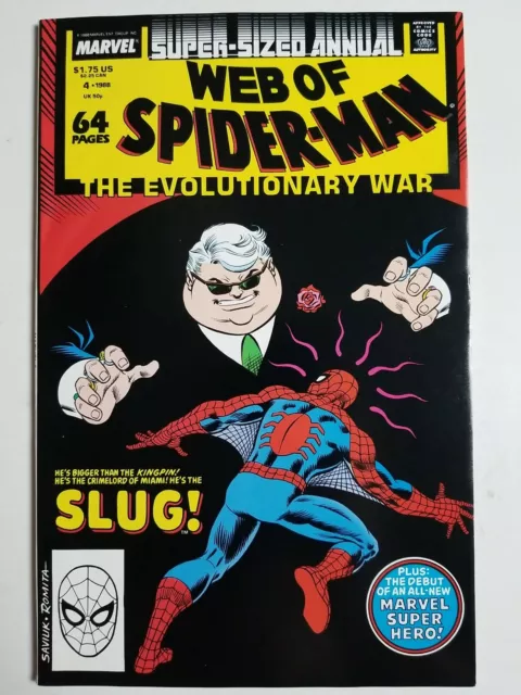 Web of Spider-Man (1985) Annual #4 - Very Fine