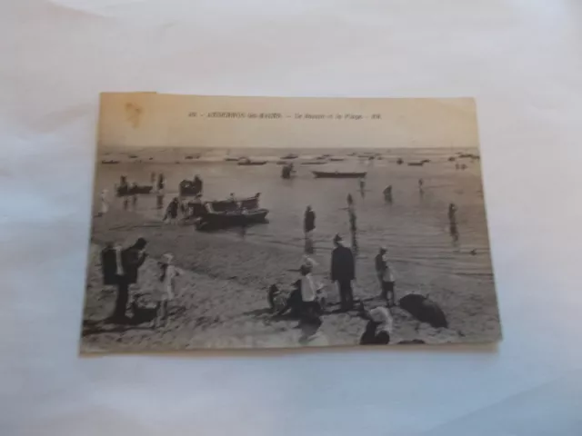 33 Andernos Les Bains Gironde Le Bassin Et La Plage Tres Animees Barques