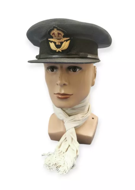 ww2 RAF officers service dress peaked cap