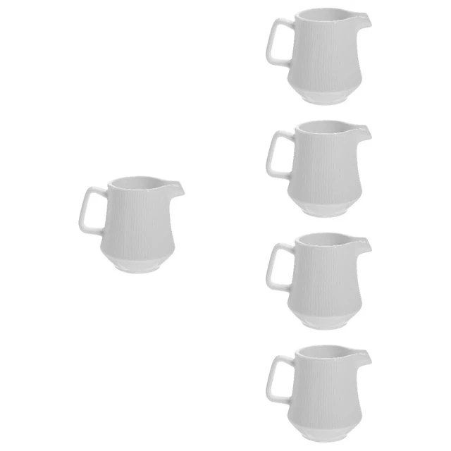 5 un. jarra de leche pequeña para caldera de leche jarra de leche multifunción