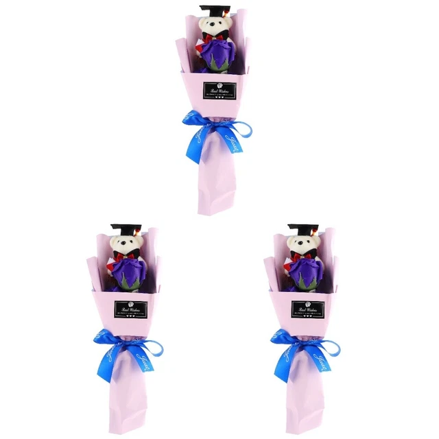 Robe De Remise Des Diplômes De L'ours Tenant Des Ballons Clipart Aquarelle 218648513