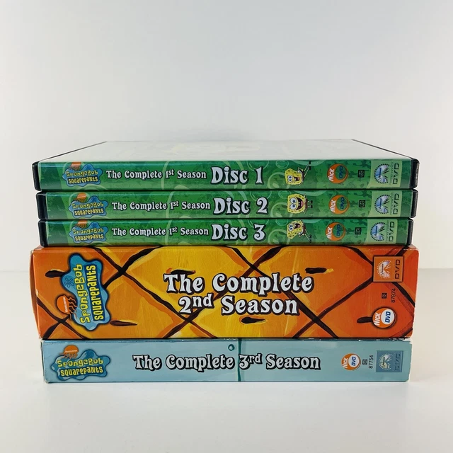 Spongebob Squarepants: Seasons 1, 2 & 3 (DVD) Nickelodeon