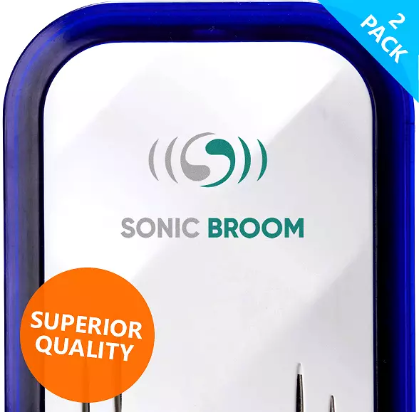 Sonic Broom Ultrasonic Rat Pest Mice Mouse Spider Repellent Rats Insects Repelle