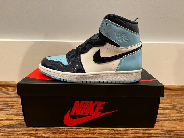 Sz8 Nike Air Jordan 1 Retro High OG Women Athletic Shoes Blue Chill BRAND NEW! Sz8 Nike Air Jordan 1 Retro High OG Women Athletic Shoes Blue Chill BRAND NEW!