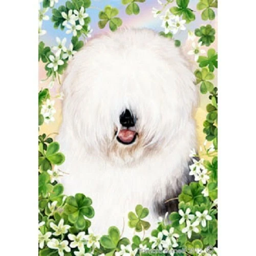 Clover House Flag - Old English Sheepdog 31129