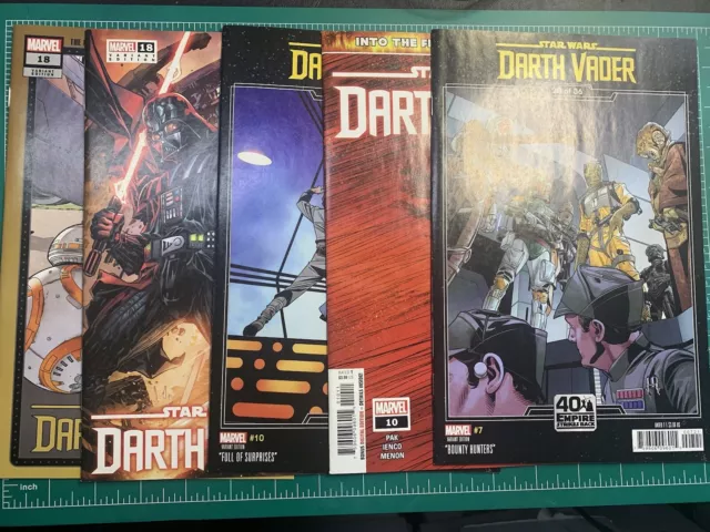 Star Wars Darth Vader NM Lot #s 7 10 18 Variants🗝️ 1st App! (2020) Marvel Comic