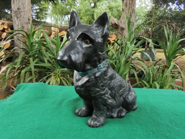 Vintage Sylvac Black Mac Terrier Dog 1209