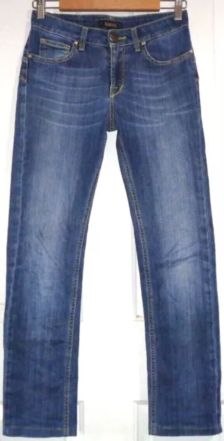 Kocca Womens Size W27 X L28 Mod Beverly Slim Leg Blue Jeans Made In Italy 2