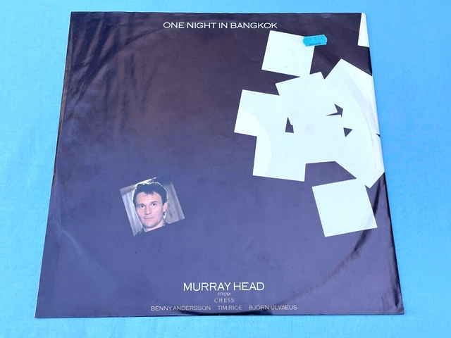 Murray Head One Night In Bangkok Vinyl 45rpm 12 Maxi Single 1984 55