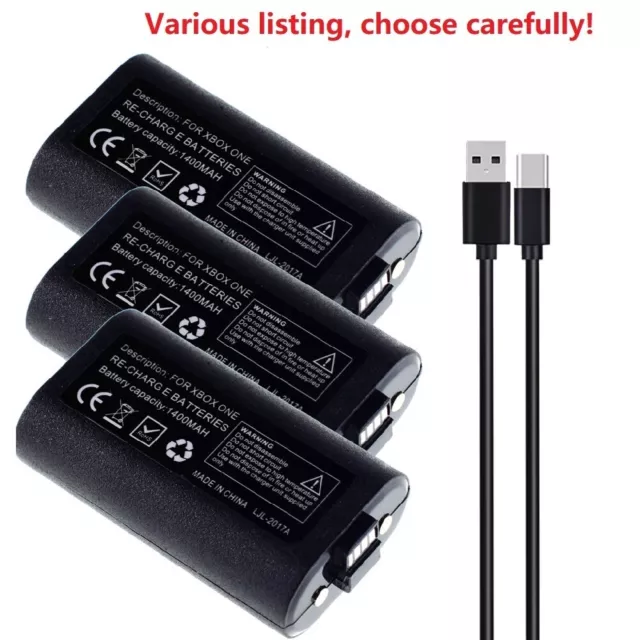 Batterie rechargeable pour manette sans fil Xbox Series X/s avec câble USB