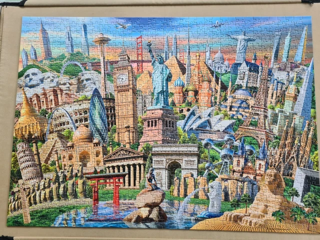 RAVENSBURGER WORLD LANDMARKS 1000 Piece Jigsaw Puzzle COMPLETE £4.50 ...