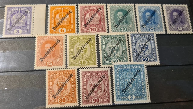 Österreich/Austria Lot aus ANK 228-243 postfrisch **