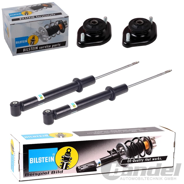 2 AMMORTIZZATORI BILSTEIN B4 + CUSCINETTI A DOMINO ASSE POSTERIORE adatti per BMW Serie 3 E30 316-325