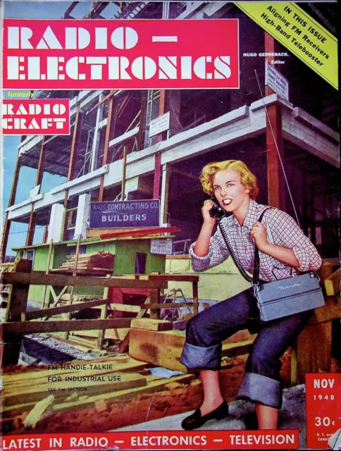 Fm Handie, Radio - Electronics Magazine, November 1948