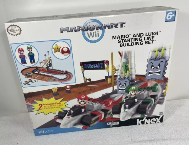 KNEX MARIOKART Ensemble de construction Wii Mario et Luigi