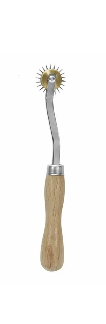 Herramienta de cuero para ruedas de trazado con agujas | Costura de cuero | Herramienta de trabajo de cuero