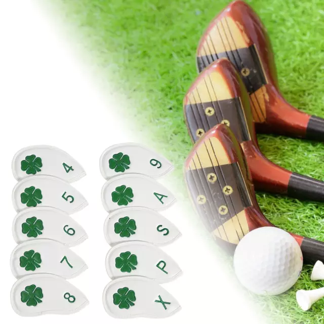 Lot De 10 Housses De Club De Golf Pour Fers De Club De Golf  Iron Head