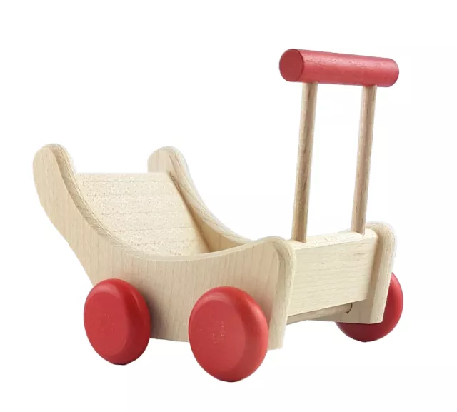 Puppenwagen für Puppenhaus, Puppenstube (Holz) 1:12 Rülke 22012