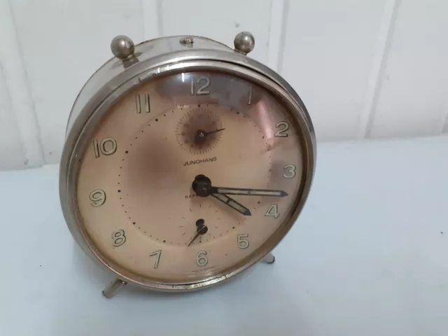 Vecchia Sveglia Orologio JUNGHANS  REPETITION non Funzionante