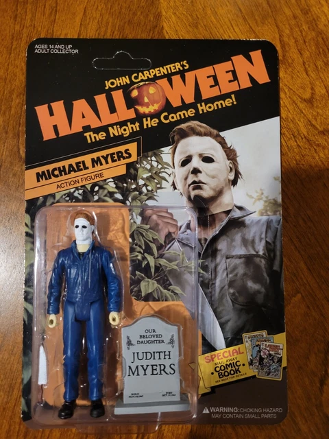Halloween Michael Myers Horror Action Figure Fright Rags Nick Castle