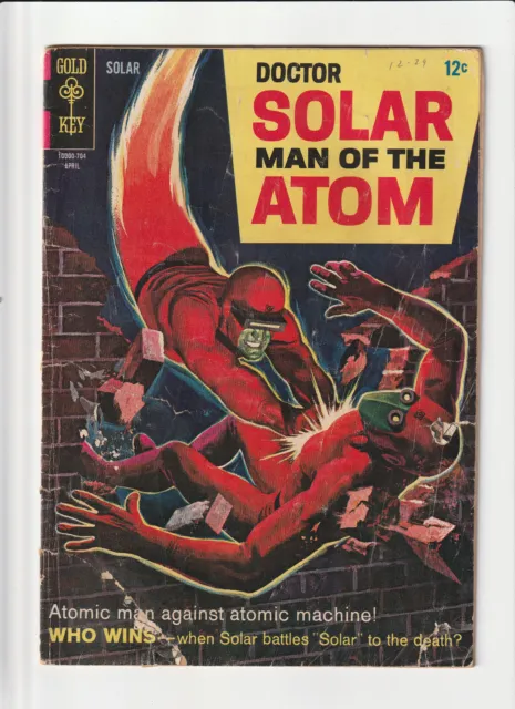 Dr Solar Man of the Atom #19, 3.5 VG-, Gold Key 1963 , Combined Shipping
