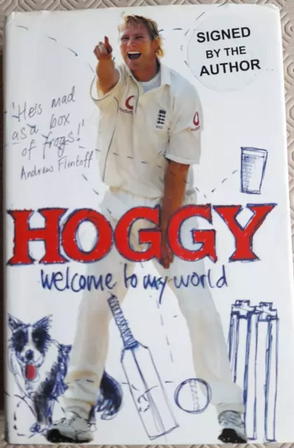 SIGNED FIRST EDITION -HOGGY by MATHEW HOGGARD  HARDBACK WITH DUST COVER
