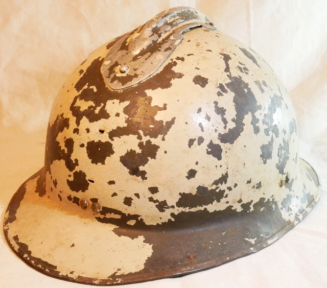 Casque Adrian ML 26 WW2 Enfant - DP Défense Passive - Occasion Historique - France