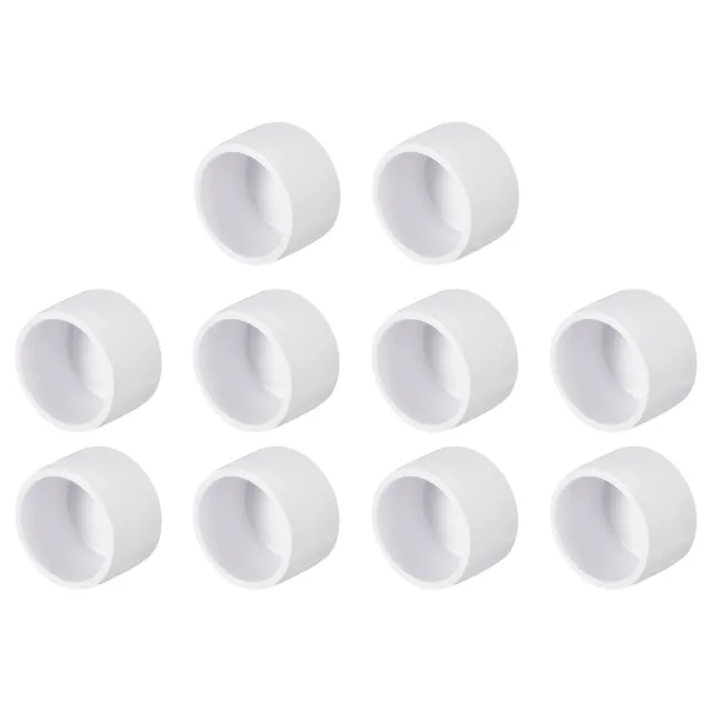 30pack PVC Pipe End Cap Plug Adapter Pipe Fitting Slip