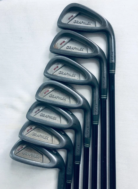 YONEX GRAPHLEX IPS T20 Irons 3,4,5,7,8,9, PW GP300 Carbon Graphite ...