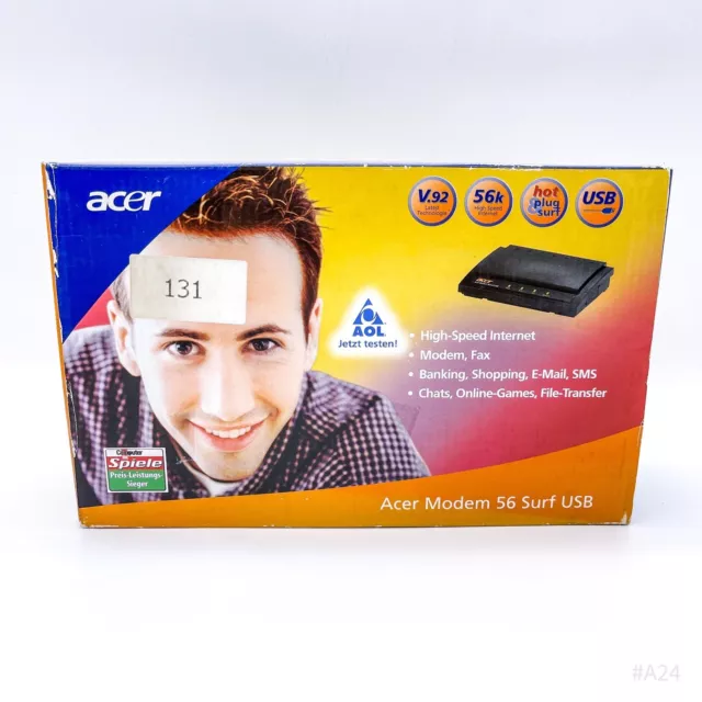 ACER Modem 56 Surf mit OVP - High Speed Internet Modem / Neu, unbenutzt