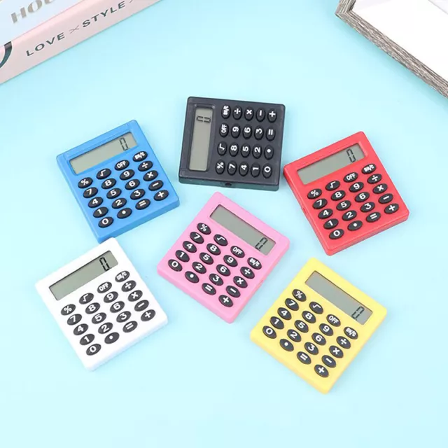 Small Square Calculator Multi-Function Mini Color School Office Calculator SN❤