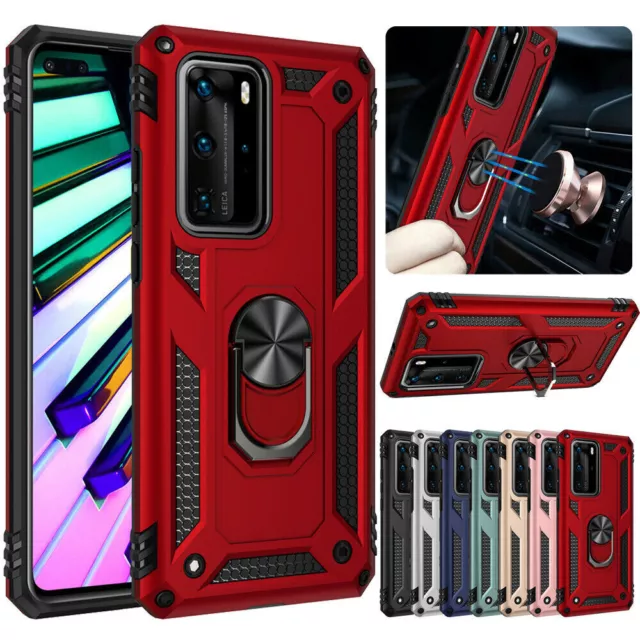 Hybrid Shockproof Cover Hard Armor Case For Huawei P30 Pro P40 Lite Y7 Y6 2019