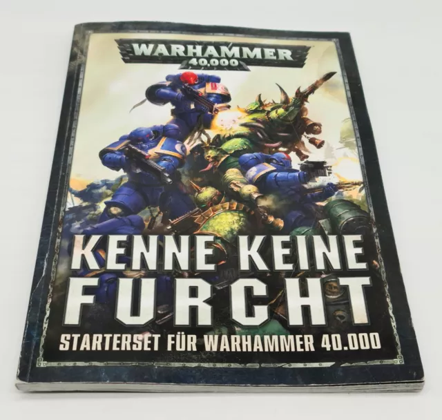 Warhammer 40K Codex Kenne keine Furcht   deutsch