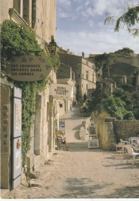 Cpsm Les Baux De Provence La Rue De La Calade