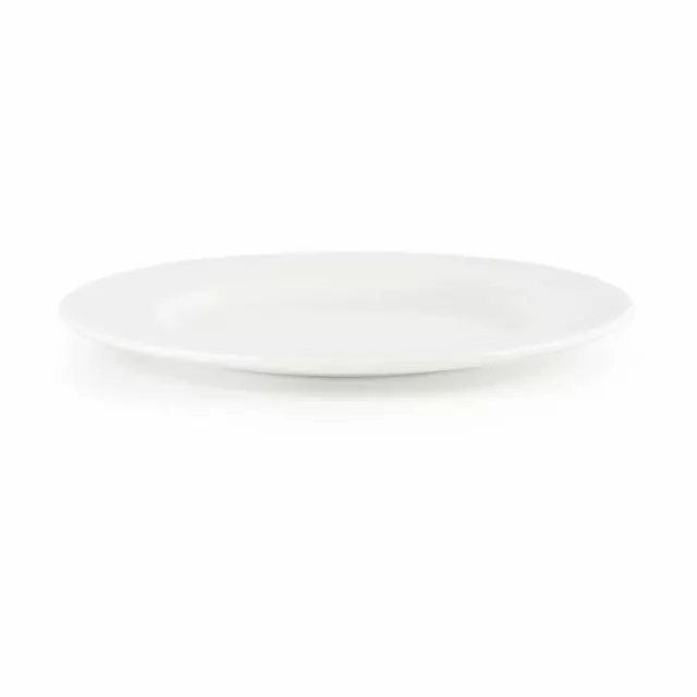 Churchill Super Vitrified Whiteware Classic Plates - Dishwasher Safe