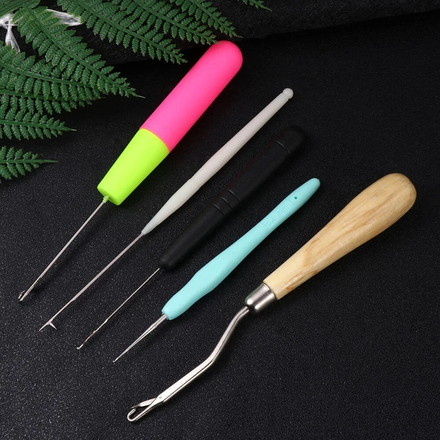 11 Pcs Werkzeuge Zum Flechten Von Haaren Häkelnadeln Zur Haarverlängerung