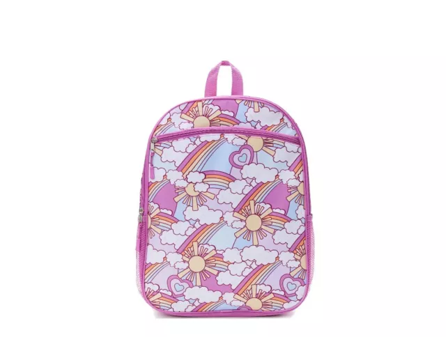 Wonder Nation Kids Backpack, Love and Rainbows Radiant Orchid