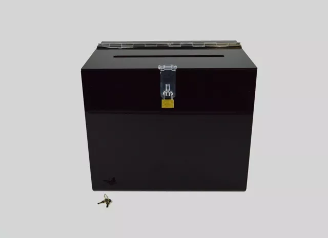 Large Lockable Ballot Feedback Collection Suggestion Box BB0005 various colours 3