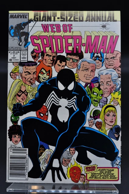 Web of Spider-Man Annual #3 Newsstand Edition 1987 Marvel Comics