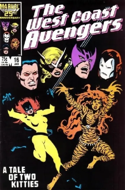 West Coast Avengers (Vol 1) # 16 (NrMnt Minus (NM Marvel Comics AMERICAN