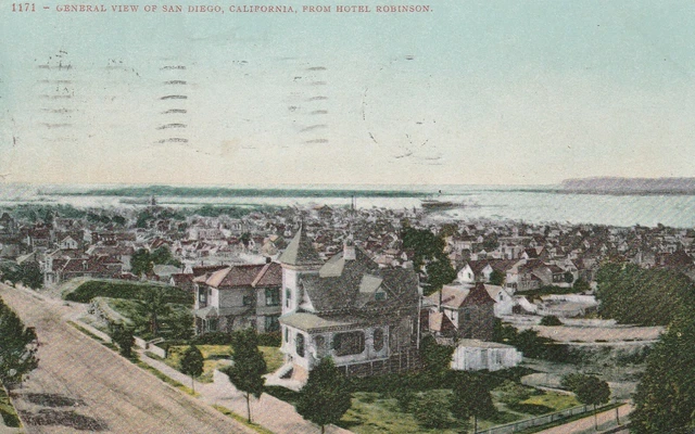 SAN DIEGO , CA~EARLY 20th CENTURY VIEW POSTCARD