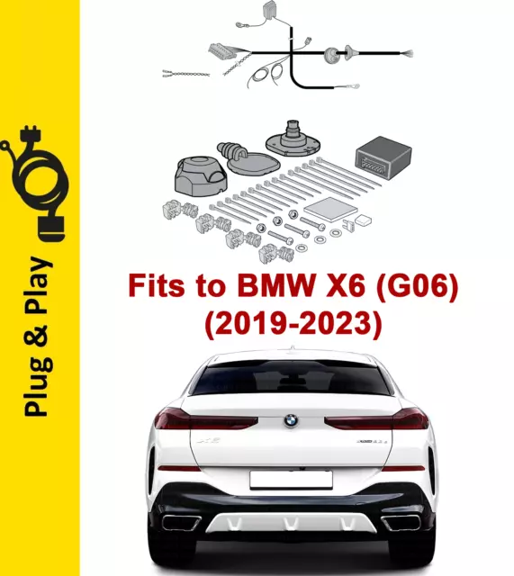 7 Pin Enchufe y Juego Cableado Para BMW X6 G06,F96 (2019-2023) BW03107U