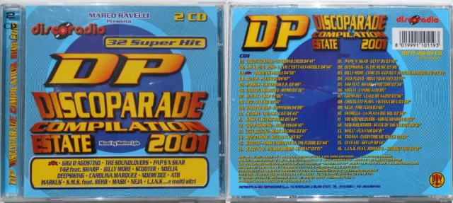 Discoparade Compilation Estate 2001 2 Cd