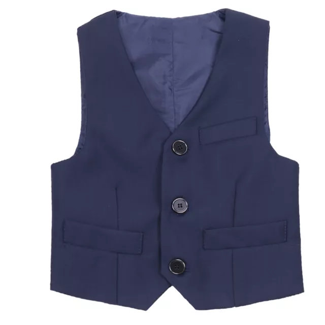Gilet abito TiaoBug bambini ragazzi gilet smoking abito gilet festaiolo 98-152