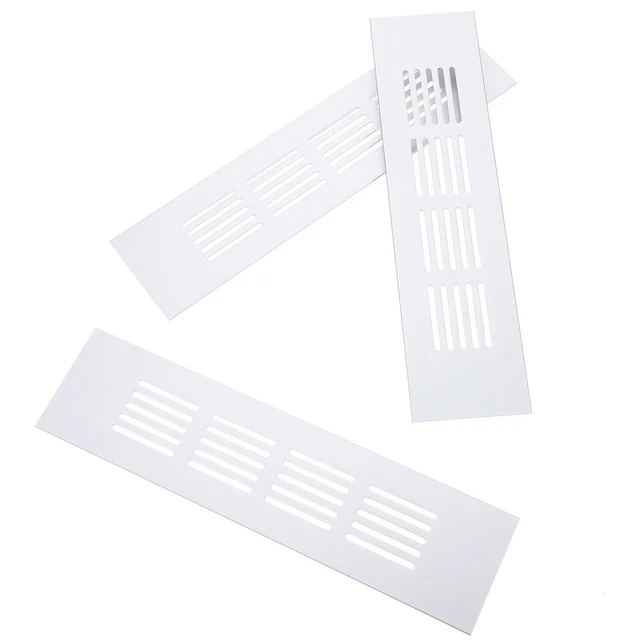 3 piezas muebles transpirables aberturas de ventilación aleación de aluminio abertura de ventilación